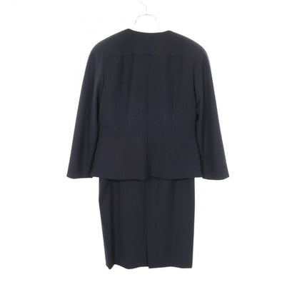 Dior Suit Collarless Jacket Wool — view 2