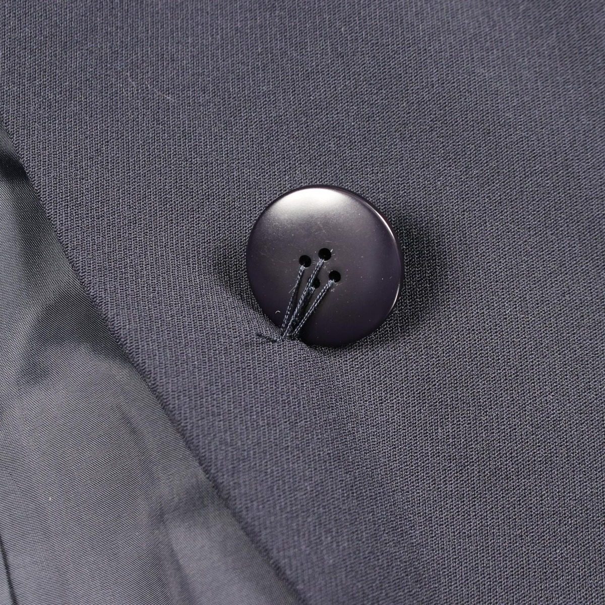 Dior Suit Collarless Jacket Wool — view 8