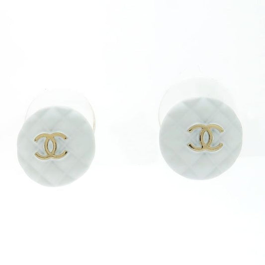 Chanel A19 C Coco Mark Quilted White Mini