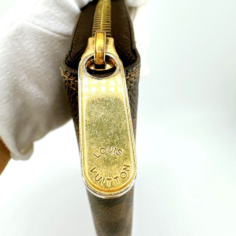 Louis Vuitton N60015 Damier Round Zipper Zippy Wallet Old Shape Long Wallet