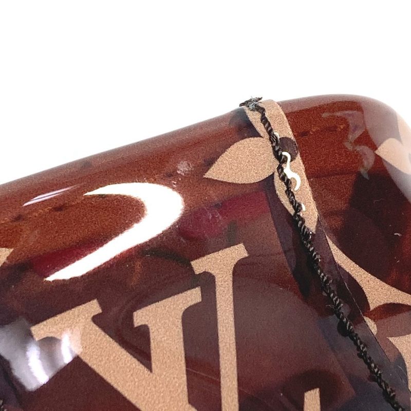 Louis Vuitton Pouch LV X TM Porte Monet Cube M14943 PVC Brown