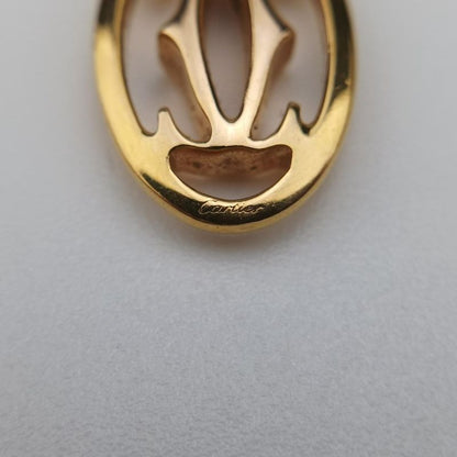 Cartier Logo Double C De Cartier Gold Au750 B7219200 Yh7923