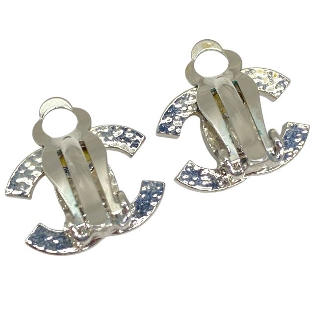 Chanel Earrings Jewelry Coco Mark Faux Pearl GP Silver Chanel Ladies Luxury