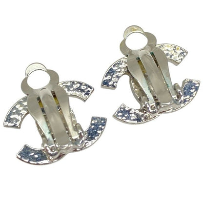 Chanel Earrings Jewelry Coco Mark Faux Pearl GP Silver Chanel Ladies Luxury