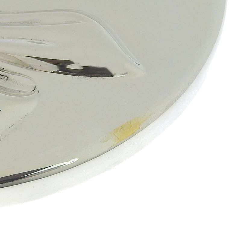 Tiffany & Co Mirror Silver Ribbon Motif Women's Hand Mirror Compact