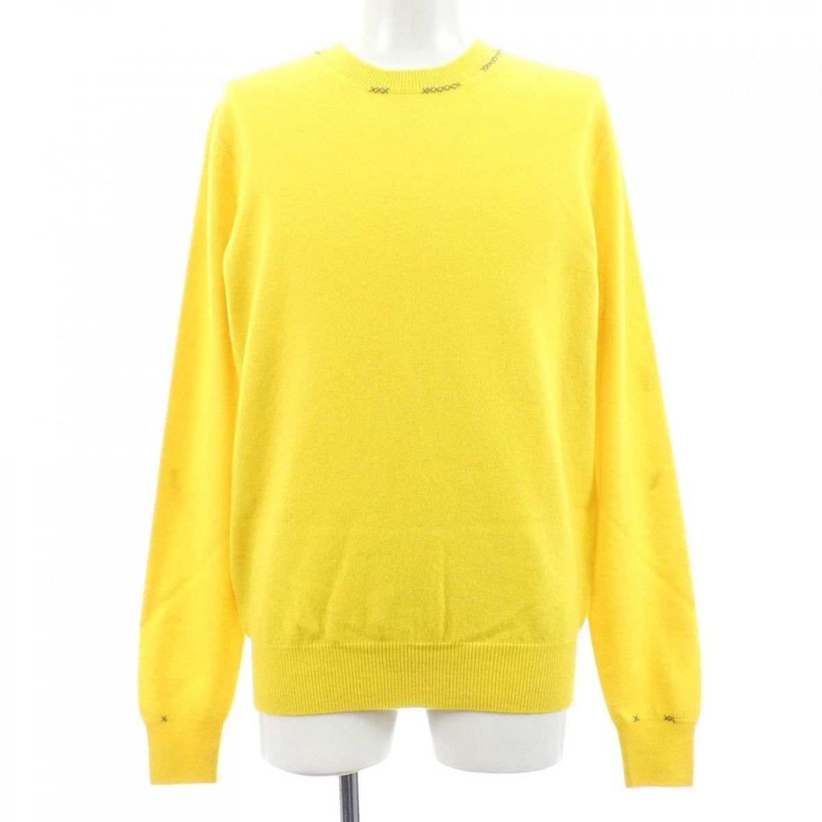 Hermes Knit Sweater Cashmere Yellow