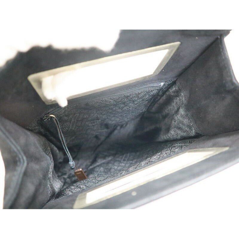 Bottega Veneta Vintage Handbag Black — view 5