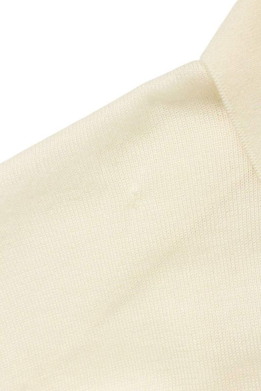 Bottega Veneta 25SS 812707 V4b70 Polo Knit Long Sleeve Cut And Sewn Men's XS