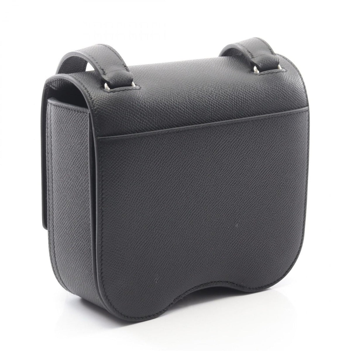 Hermes Shoulder Bag Della Cavalleria Mini Black Leather — view 2