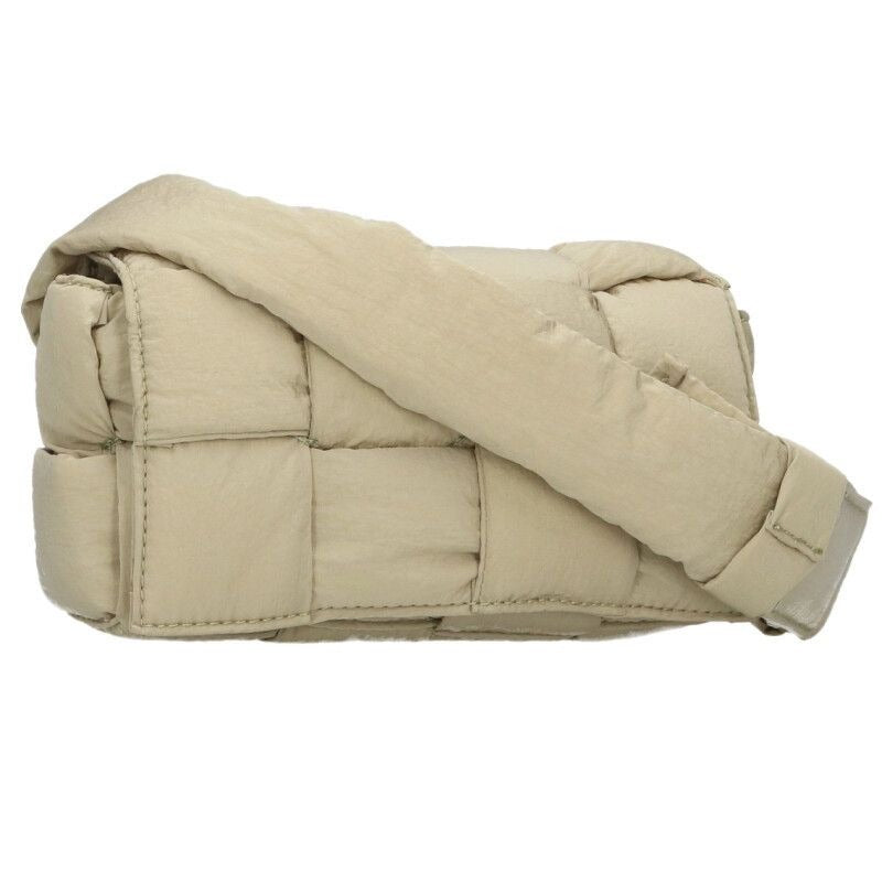 Bottega Veneta Padded Tech Cassette Nylon Mini Shoulder Bag