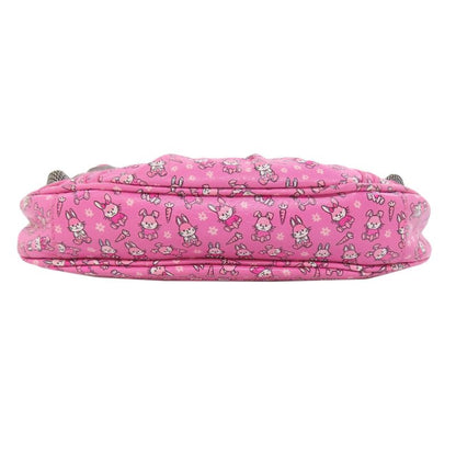 Balenciaga Le Cagole Mini 2-way Shoulder Bag Calf Women Pink Bunny