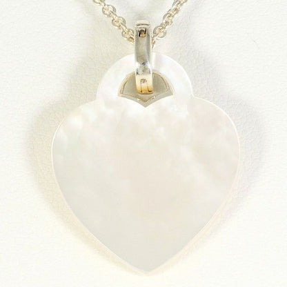 Tiffany & Co Return To Double Heart Silver Necklace Shell Box Bag Total Weight