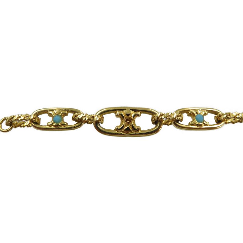 Celine Macadam Necklace Metal Go