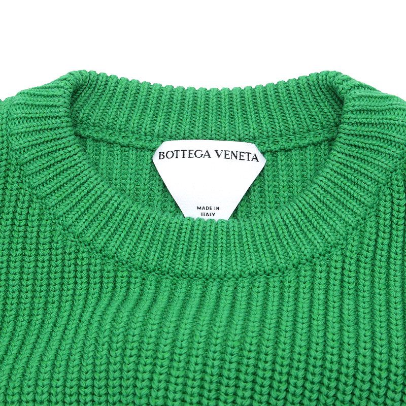 Bottega Veneta Heavyweight Sweater 686556 Size S Green