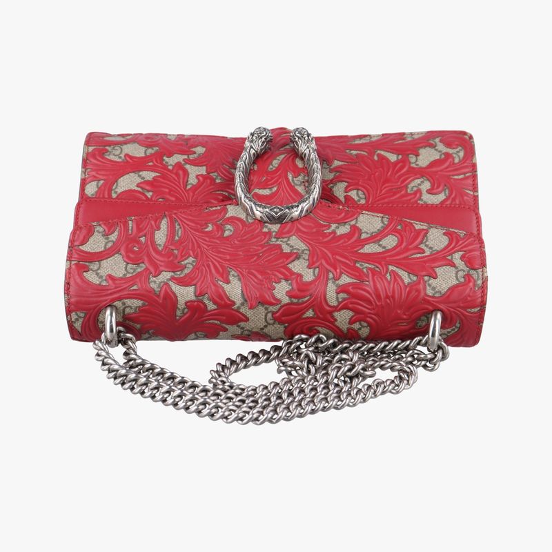 Gucci Dionysuso Scuff Dd X Multicolor PVC Coated Canvas X Leather 400249i0196570