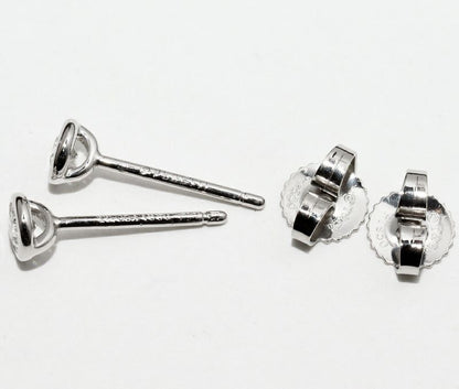 Tiffany & Co Earrings Pt950 2P Diamonds (diamonds 016ct) Elsa Peretti By-the-yar