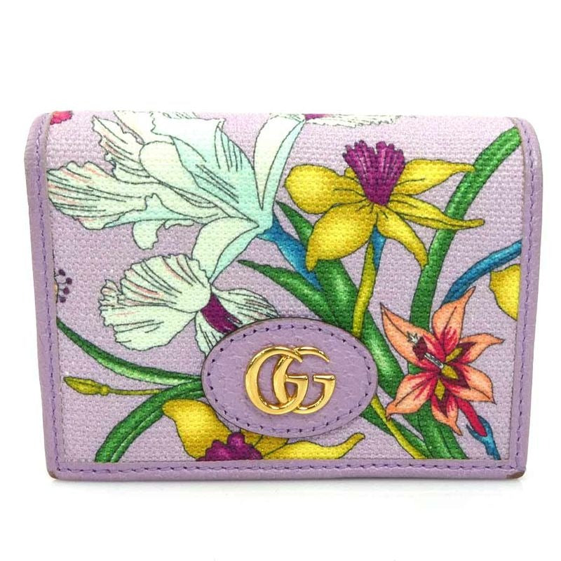 Gucci Bifold Wallet Flora