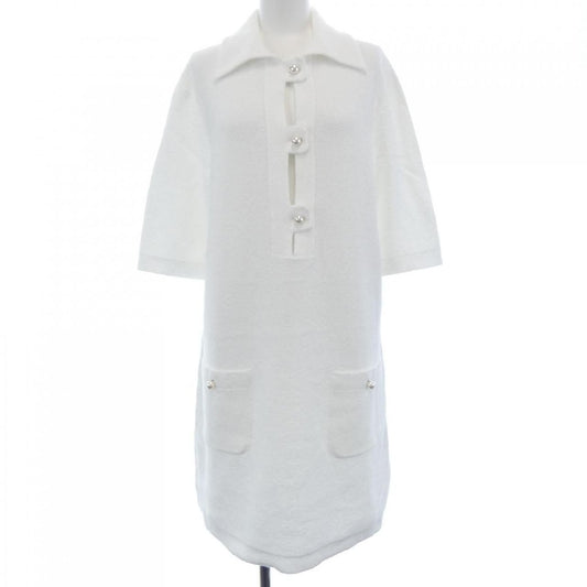 Chanel Dress White 36 Translucency