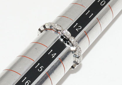 Chanel Pt950 Diamond Ring Pt950 Diamond Approx 030ct Première Promes Wedding