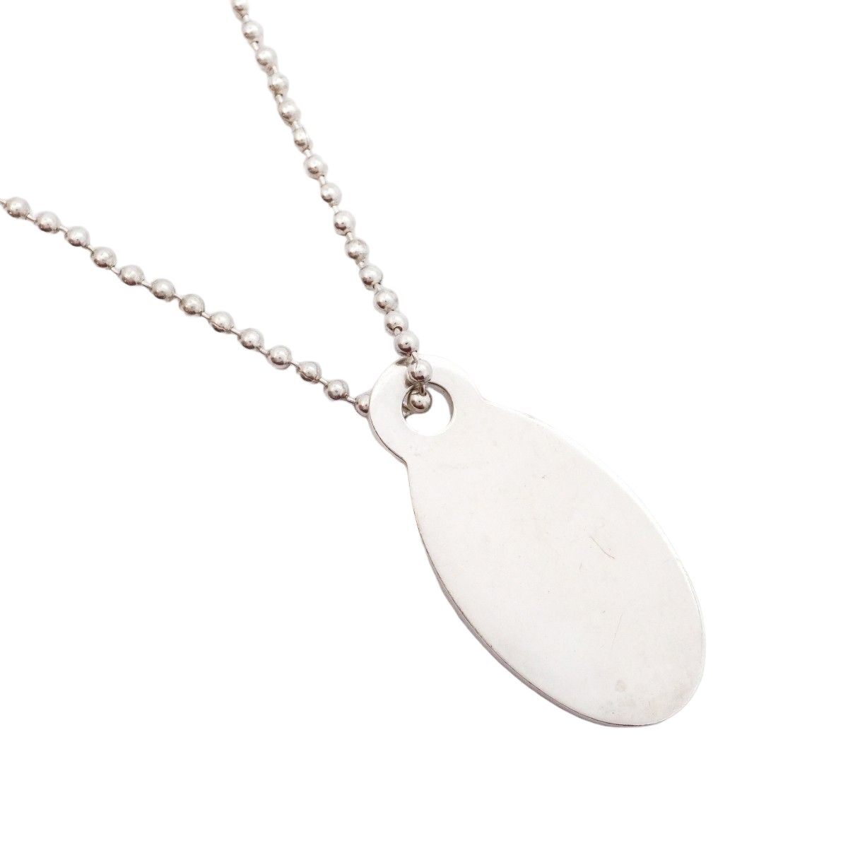 Tiffany & Co Necklace Return to Oval 925 Sterling Silver — view 2