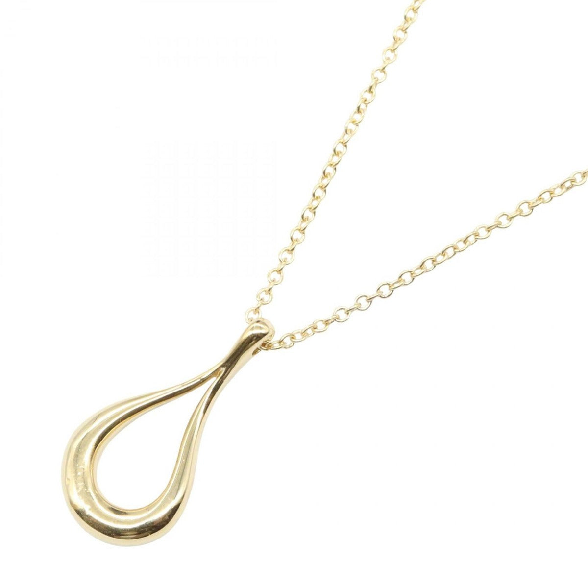 Tiffany & Co. Necklace Open Teardrop
