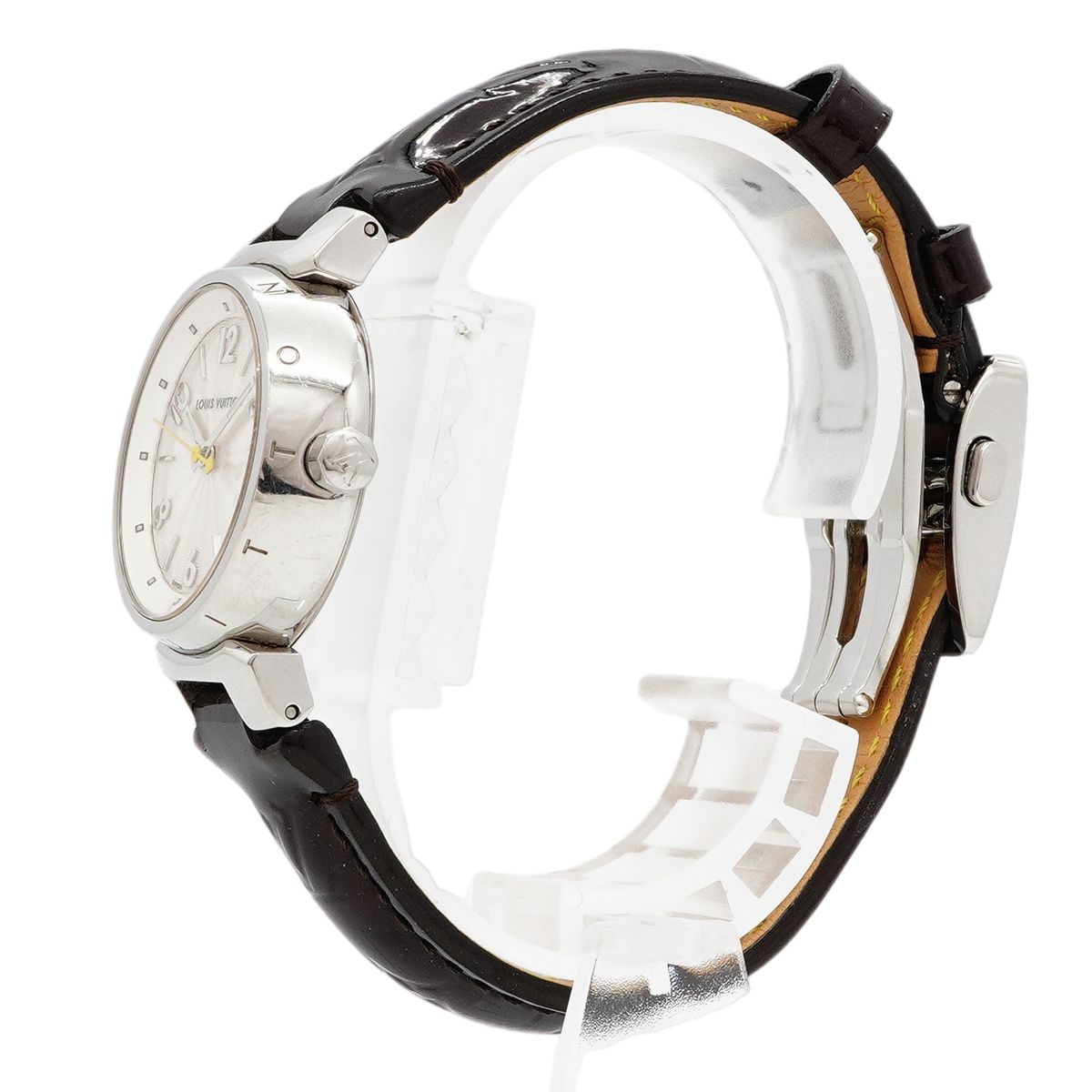 Louis Vuitton Tambour Silver Dial Watch — view 2