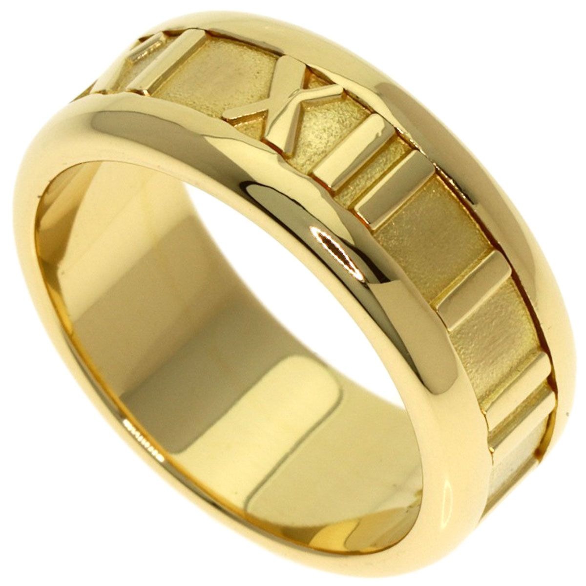 Tiffany & Co. Atlas Ring 18K Yellow Gold