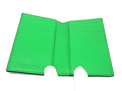 Bottega Veneta Intrecciato Leather Card Case Card Holder Men's Ladies