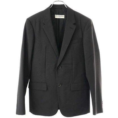 Balenciaga Wool Mohair Set-Up Suit Black 44