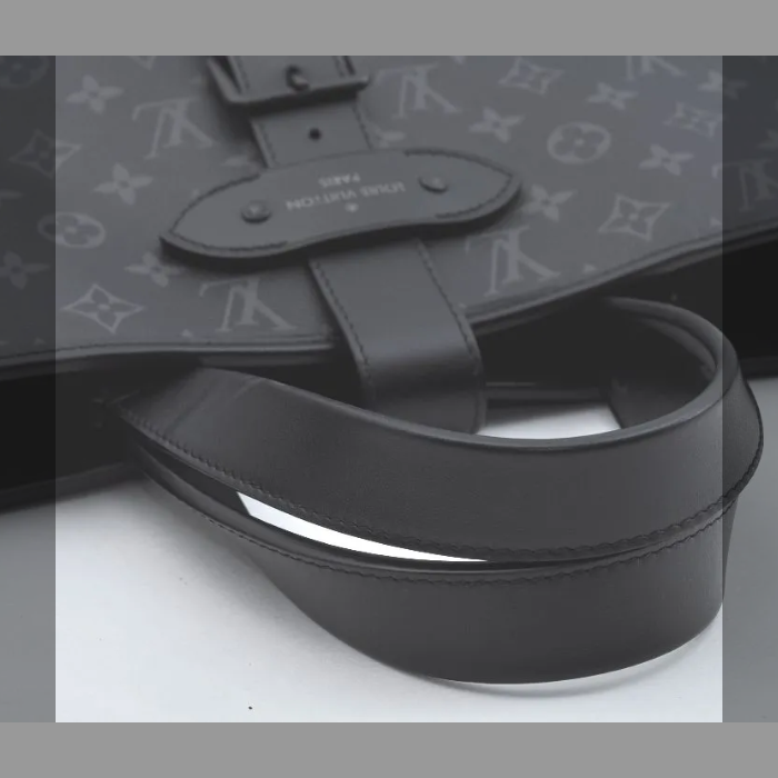 Louis Vuitton Monogram Eclipse Louis Vuitton Saumur Tote