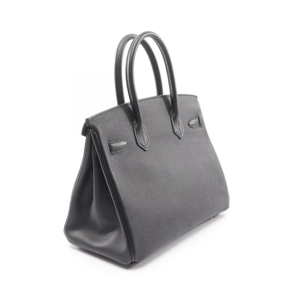 Hermes Handbag Birkin 30 Black Leather Calf — view 2