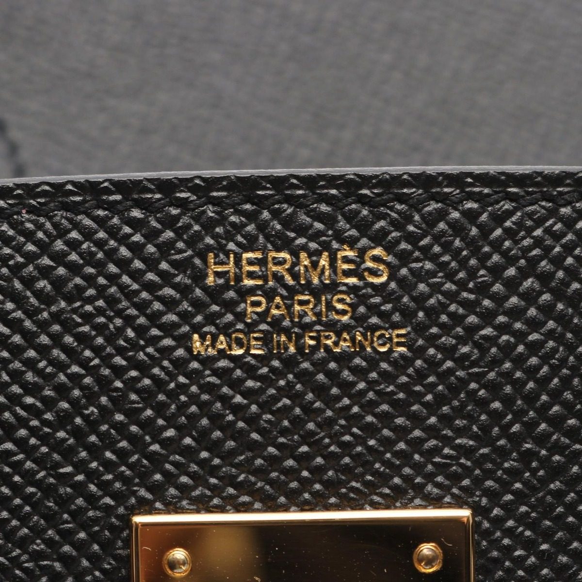Hermes Handbag Birkin 30 Black Leather Calf — view 4