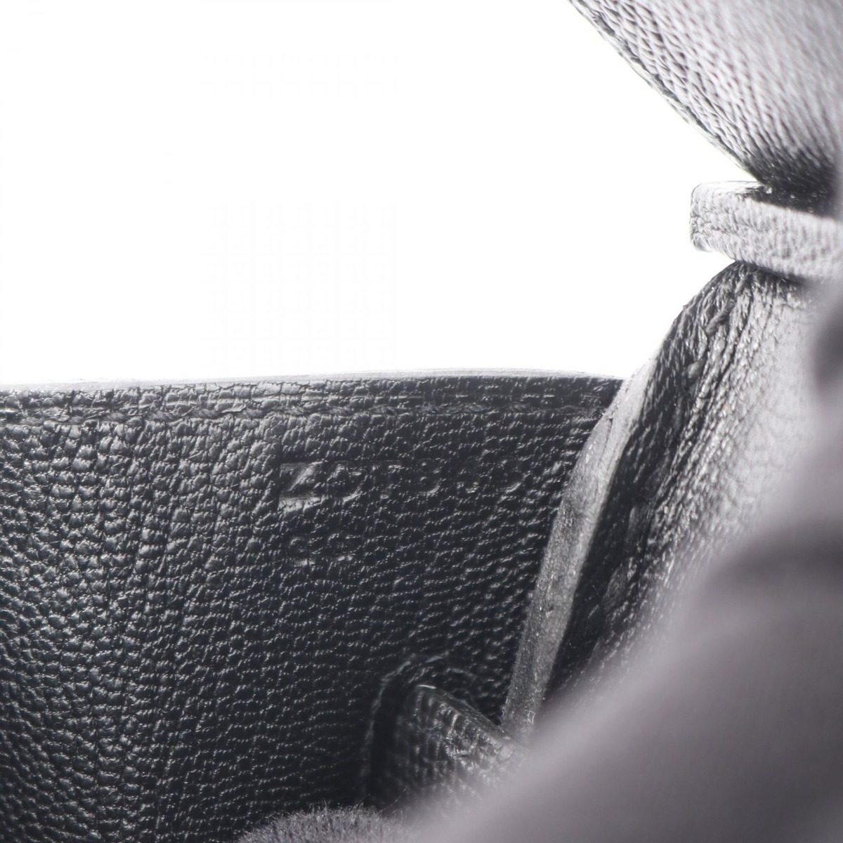 Hermes Handbag Birkin 30 Black Leather Calf — view 5