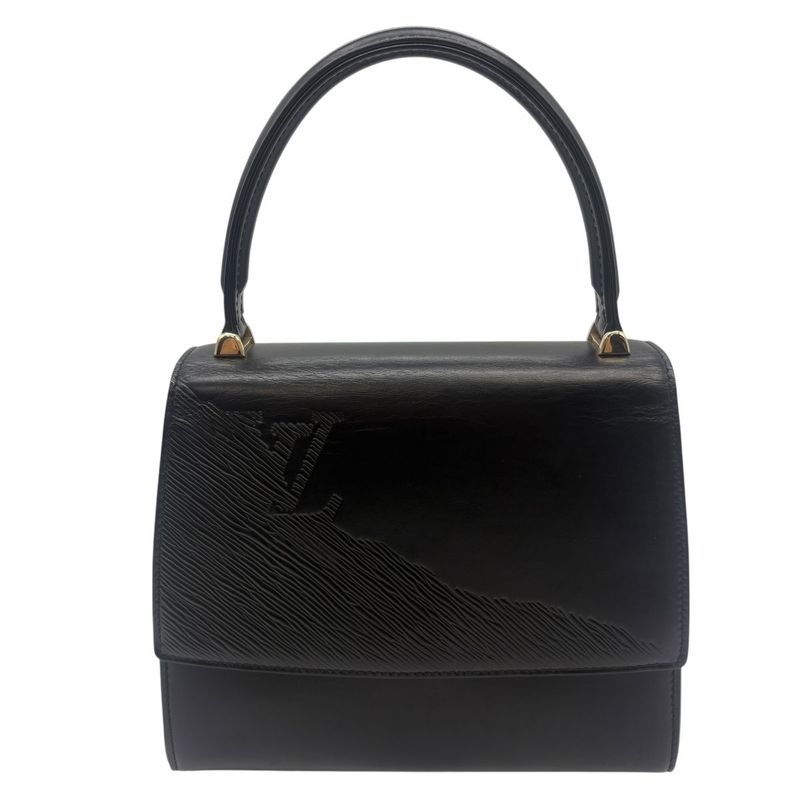 3128 Louis Vuitton Athene Handbag Noir Black M63902 Mi094s Preowned LV Black