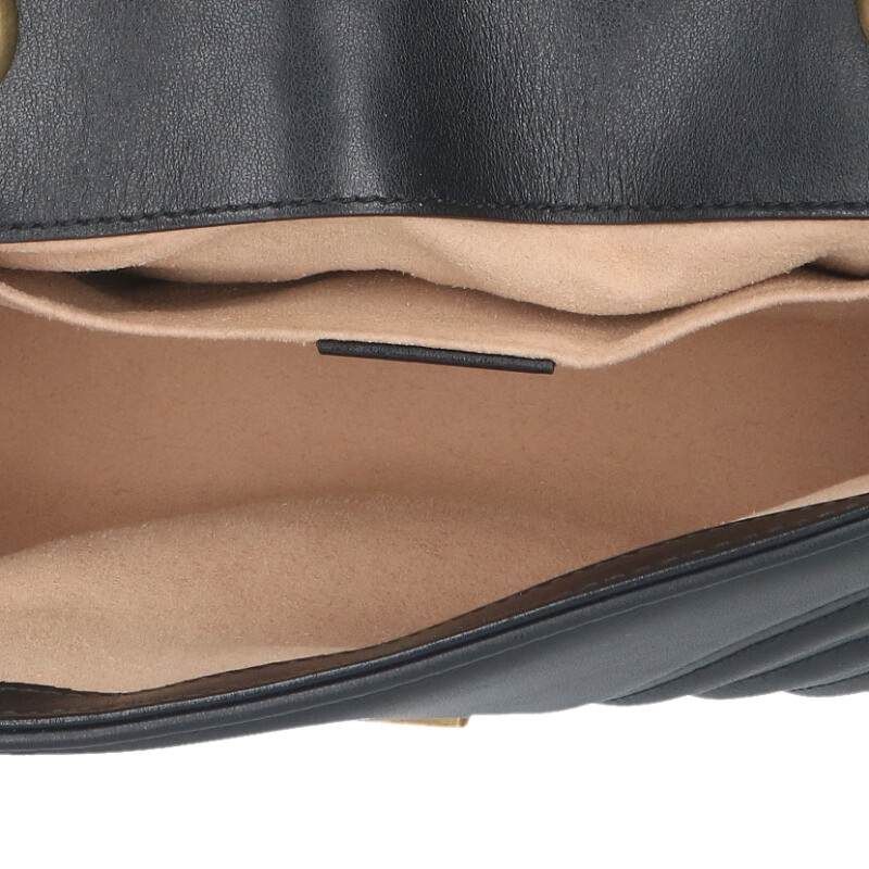 Gucci 446744 GG Marmont Quilted Shoulder Bag Women