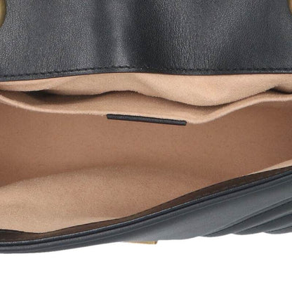 Gucci 446744 GG Marmont Quilted Shoulder Bag Women