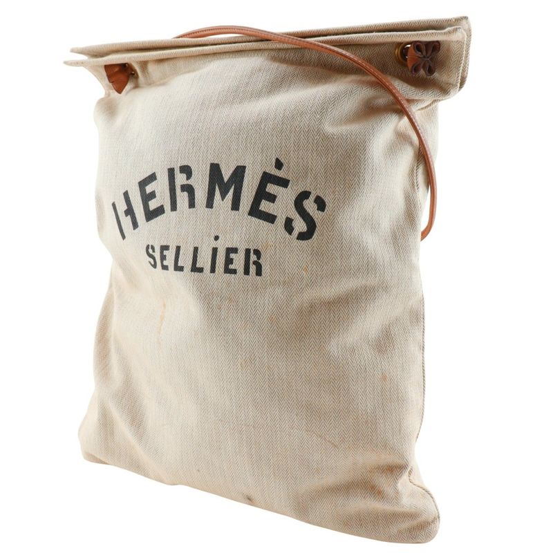 Hermes Aline GM Canvas Beige Unisex Shoulder Bag