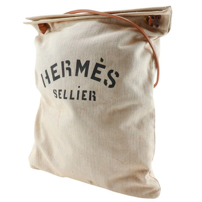 Hermes Aline GM Canvas Beige Unisex Shoulder Bag