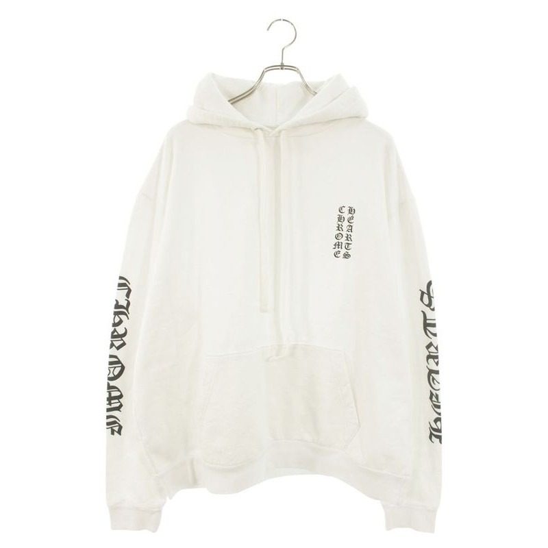 Chrome Hearts Sweatshirt Plv Arm Logo Print Pullover Hoodie