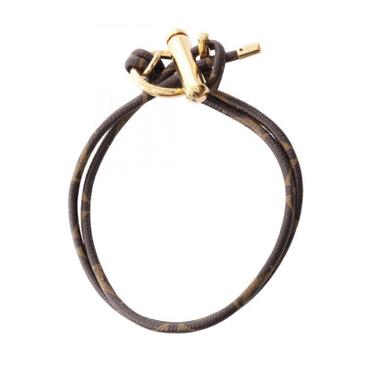 Louis Vuitton Necklace Collier Toggle Monogram Brown