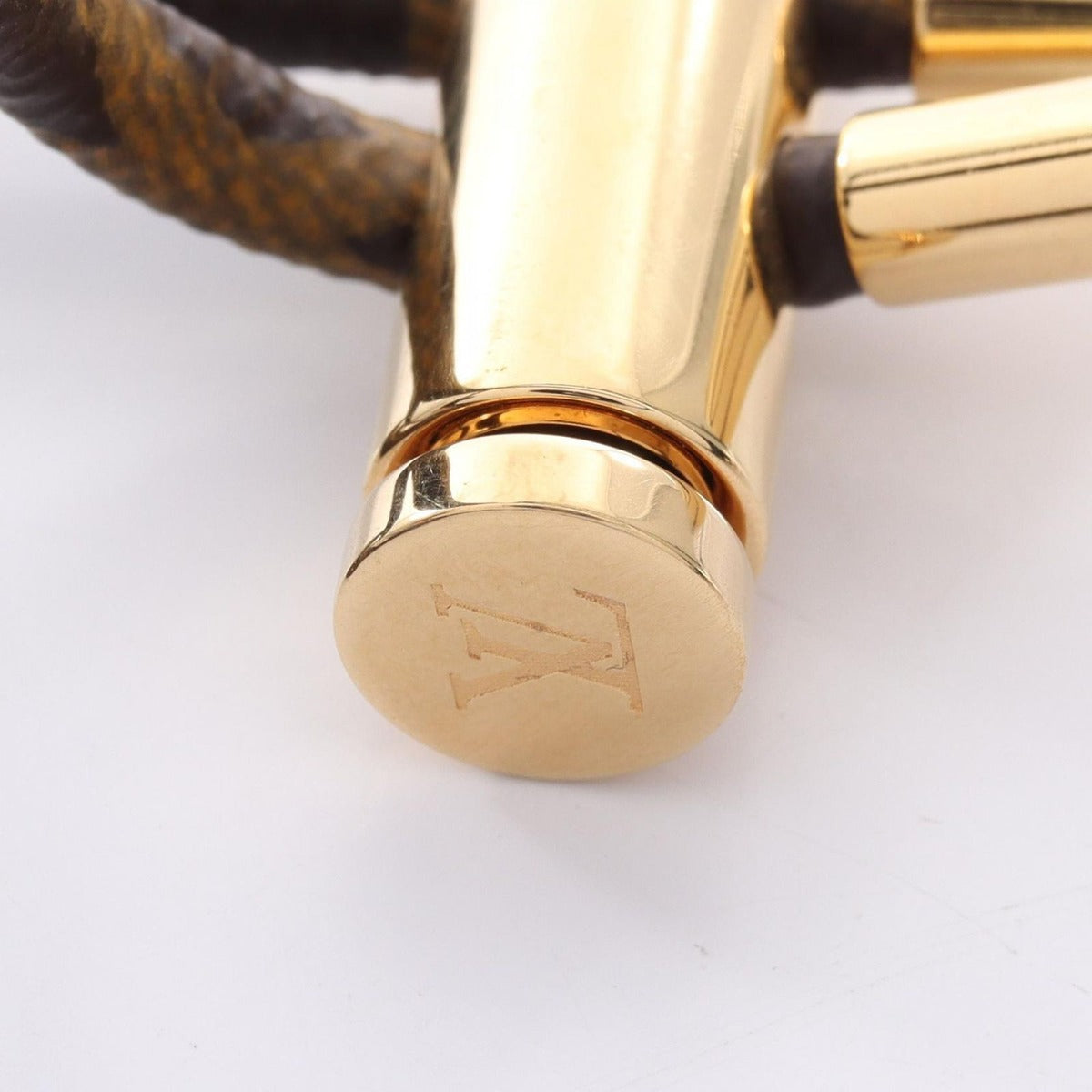 Louis Vuitton Necklace Collier Toggle Monogram Brown — view 6