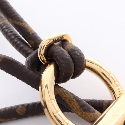 Louis Vuitton Necklace Collier Toggle Monogram Brown — view 7