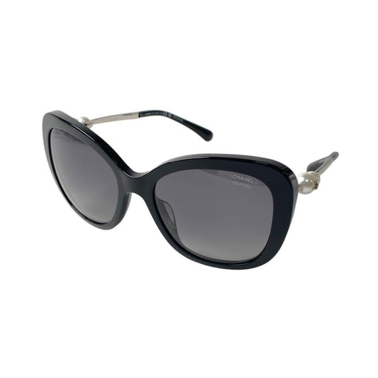 Chanel CC Logo Sunglasses Faux Pearl