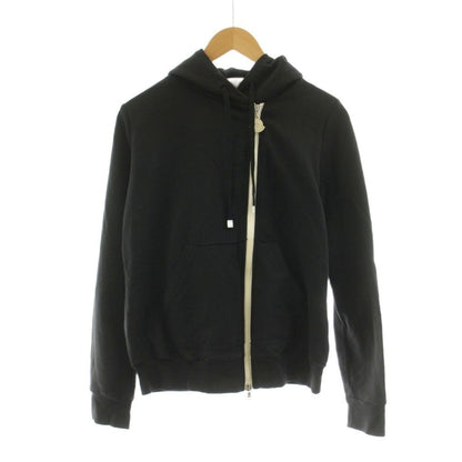 Moncler Maglia Cardigan Hoodie Zip Up Long Sleeve L Black KU