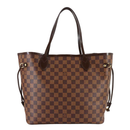 Louis Vuitton Damier Neverfull MM Tote Ebene Cerise Brown