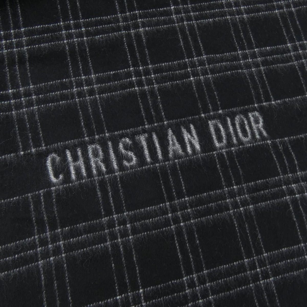 Dior Scarf Cashmere Black — view 4