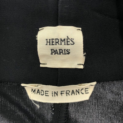Hermes Rayon Jersey Long Sleeve Top Black 40