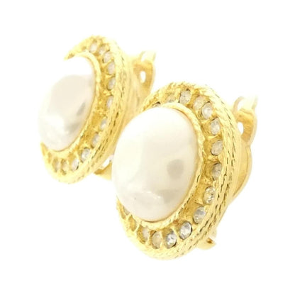 Chanel Vintage Earrings White — view 2