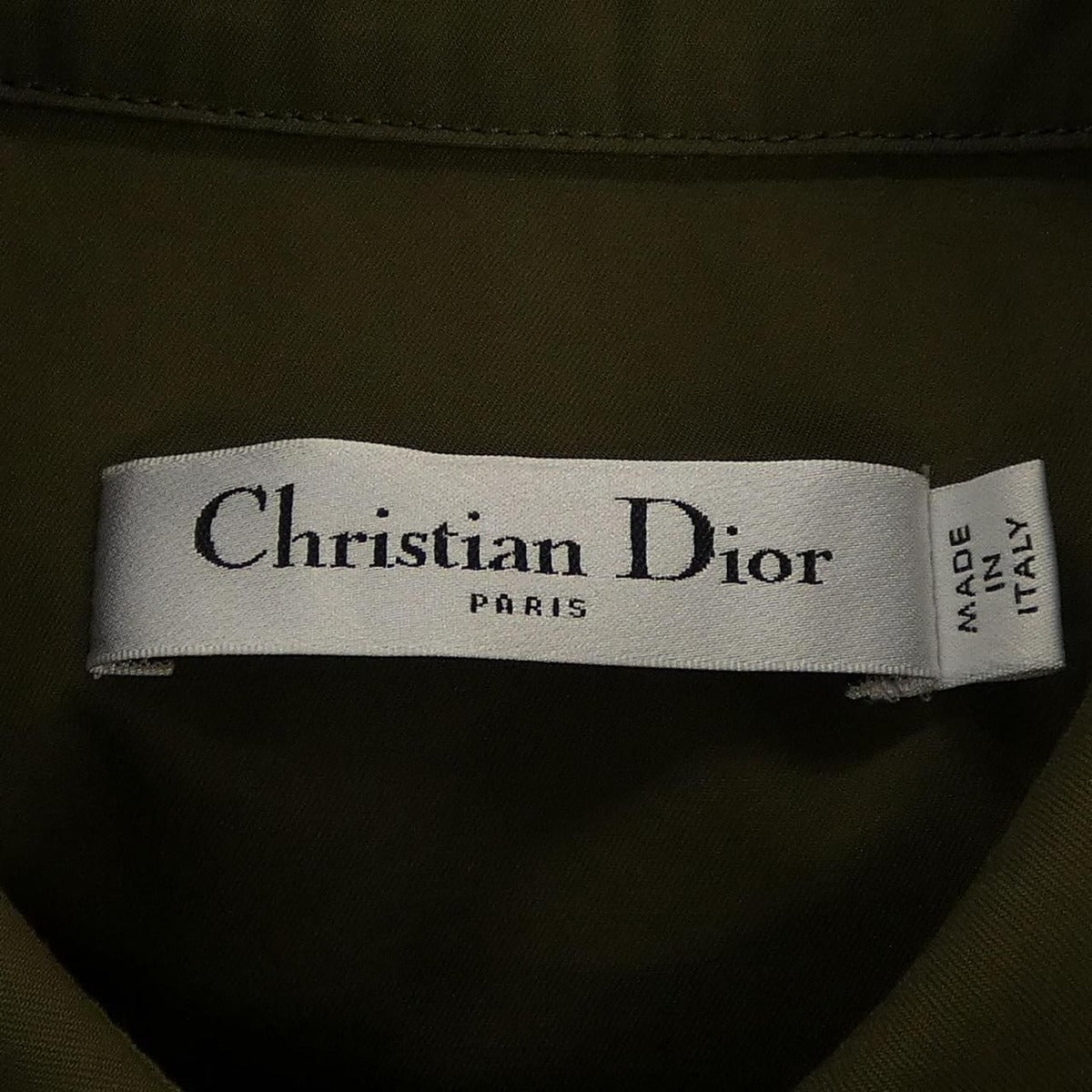 Dior S/S Shirt Khaki 40 — view 4