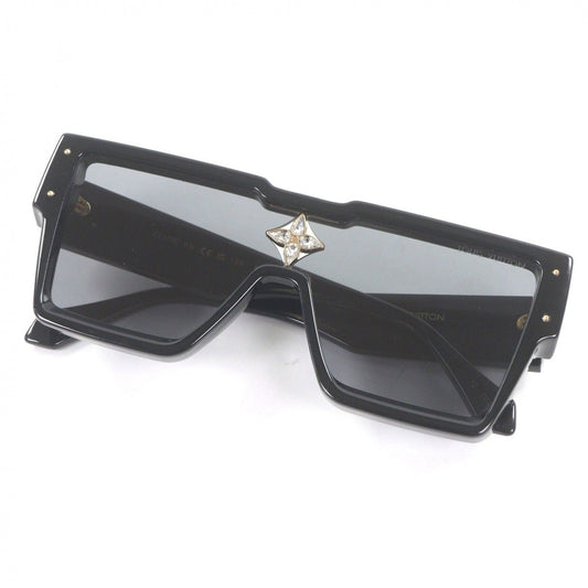 Louis Vuitton Sunglasses Cyclone Recycled Acetate Black Demo